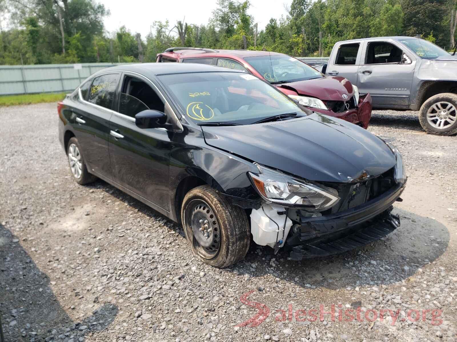 3N1AB7AP8KY436934 2019 NISSAN SENTRA