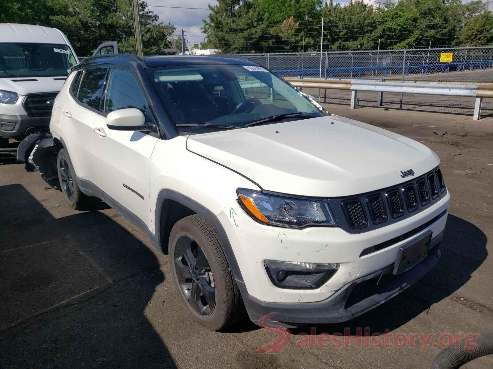 3C4NJDBB3KT653887 2019 JEEP COMPASS