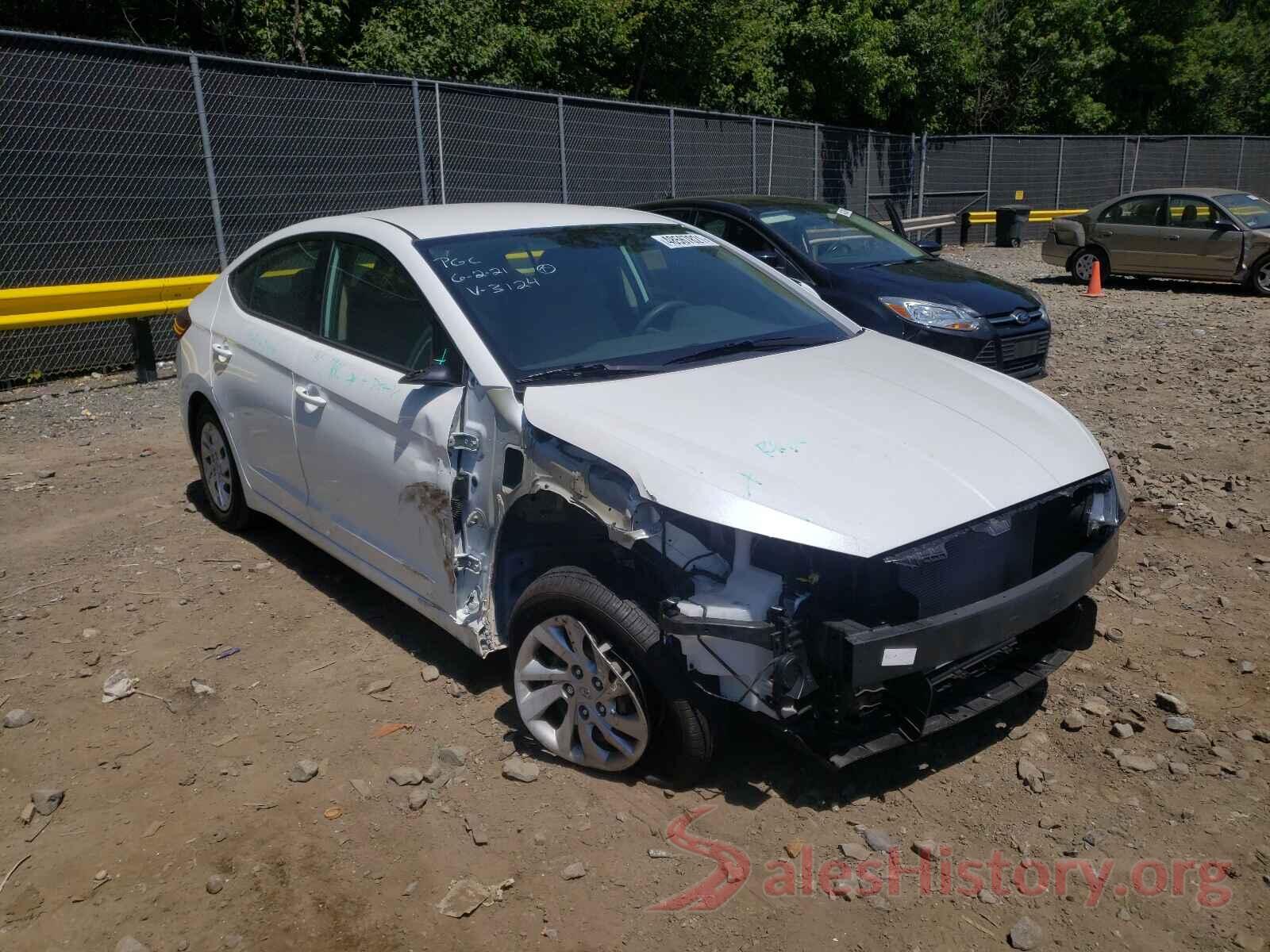 5NPD74LF0KH493124 2019 HYUNDAI ELANTRA