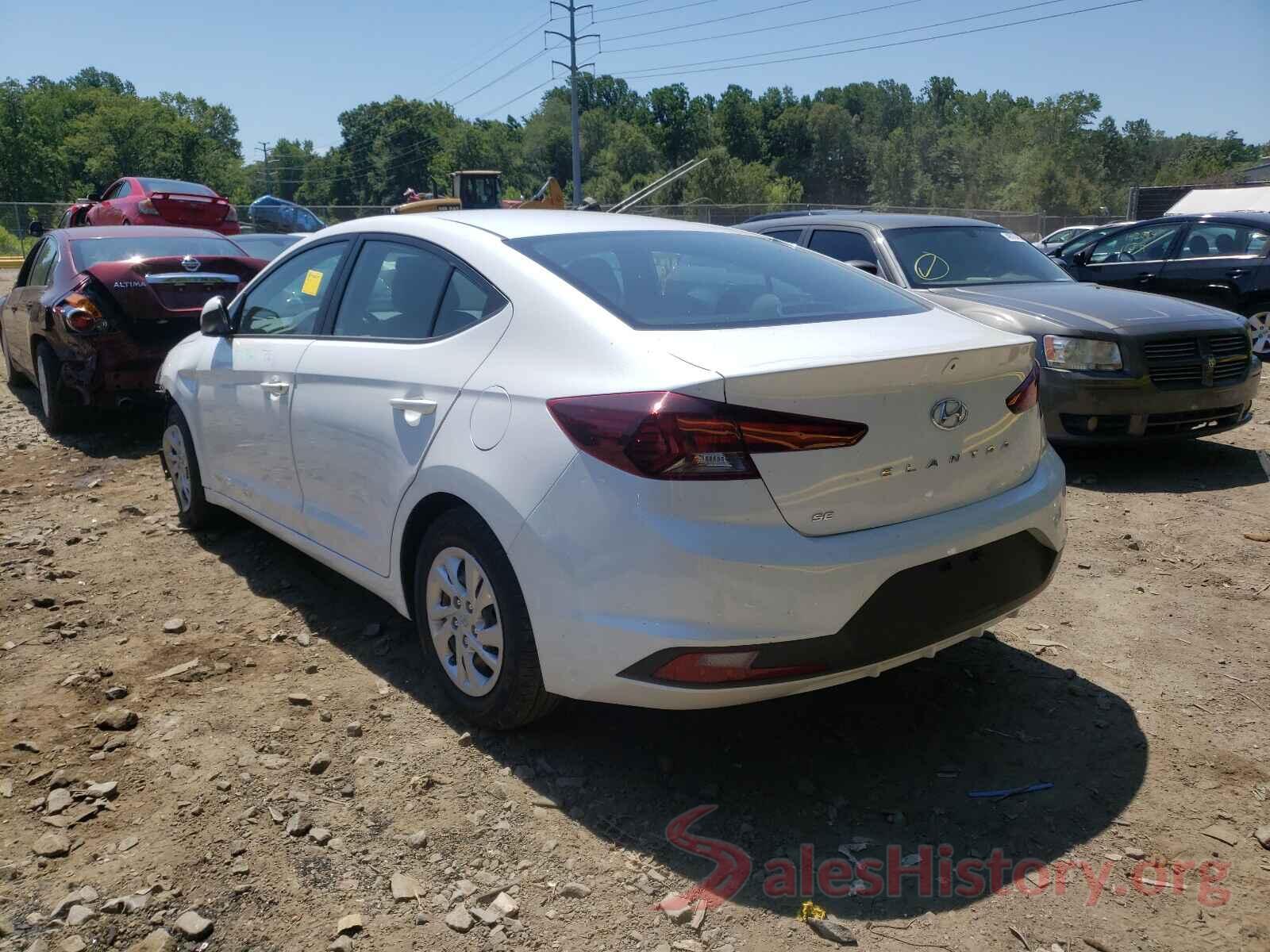 5NPD74LF0KH493124 2019 HYUNDAI ELANTRA