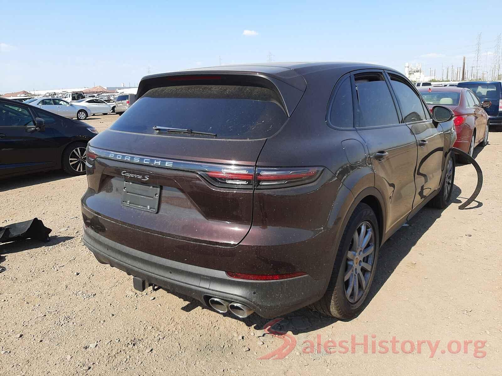 WP1AB2AY4KDA61702 2019 PORSCHE CAYENNE