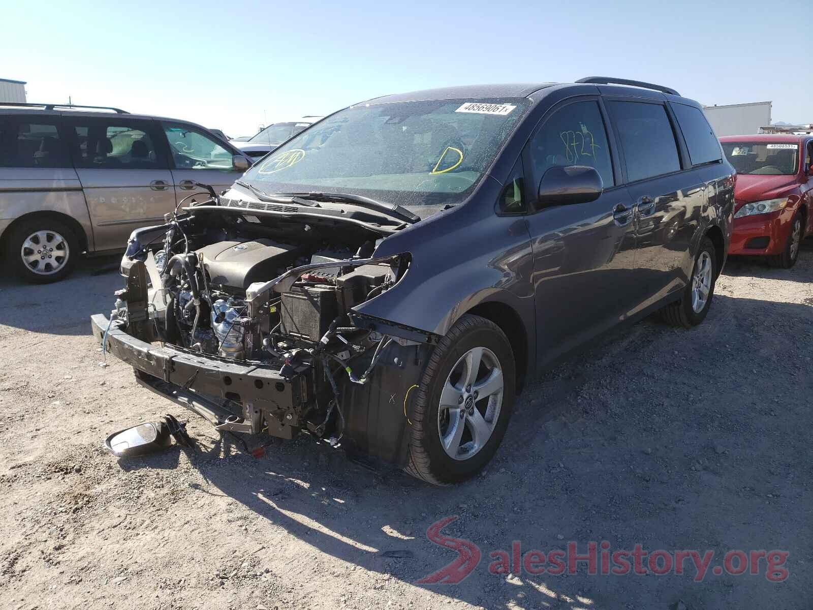 5TDKZ3DC3LS071392 2020 TOYOTA SIENNA