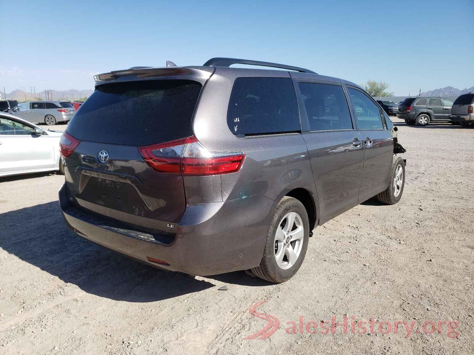 5TDKZ3DC3LS071392 2020 TOYOTA SIENNA