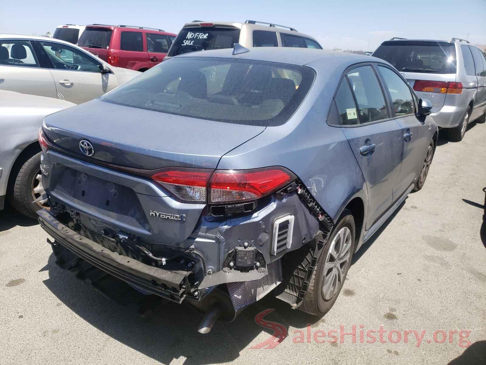 JTDEAMDE6MJ021855 2021 TOYOTA COROLLA