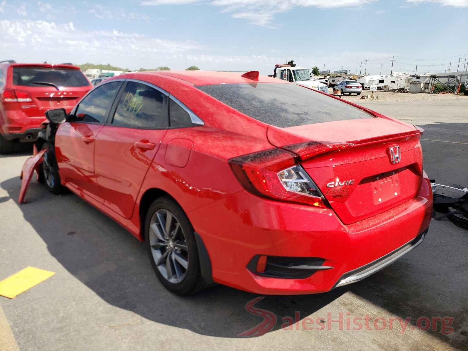 2HGFC1F31KH650707 2019 HONDA CIVIC