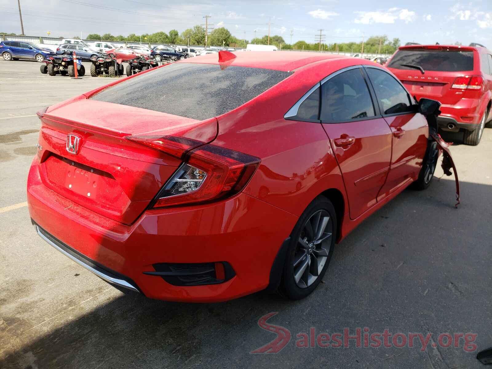 2HGFC1F31KH650707 2019 HONDA CIVIC