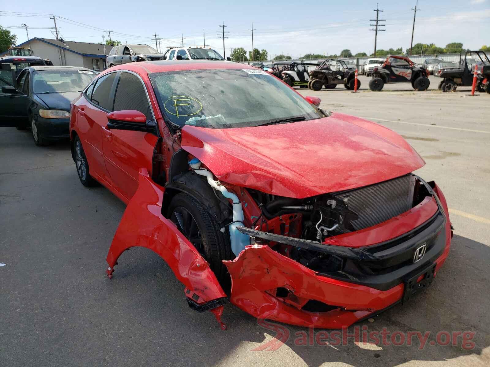 2HGFC1F31KH650707 2019 HONDA CIVIC