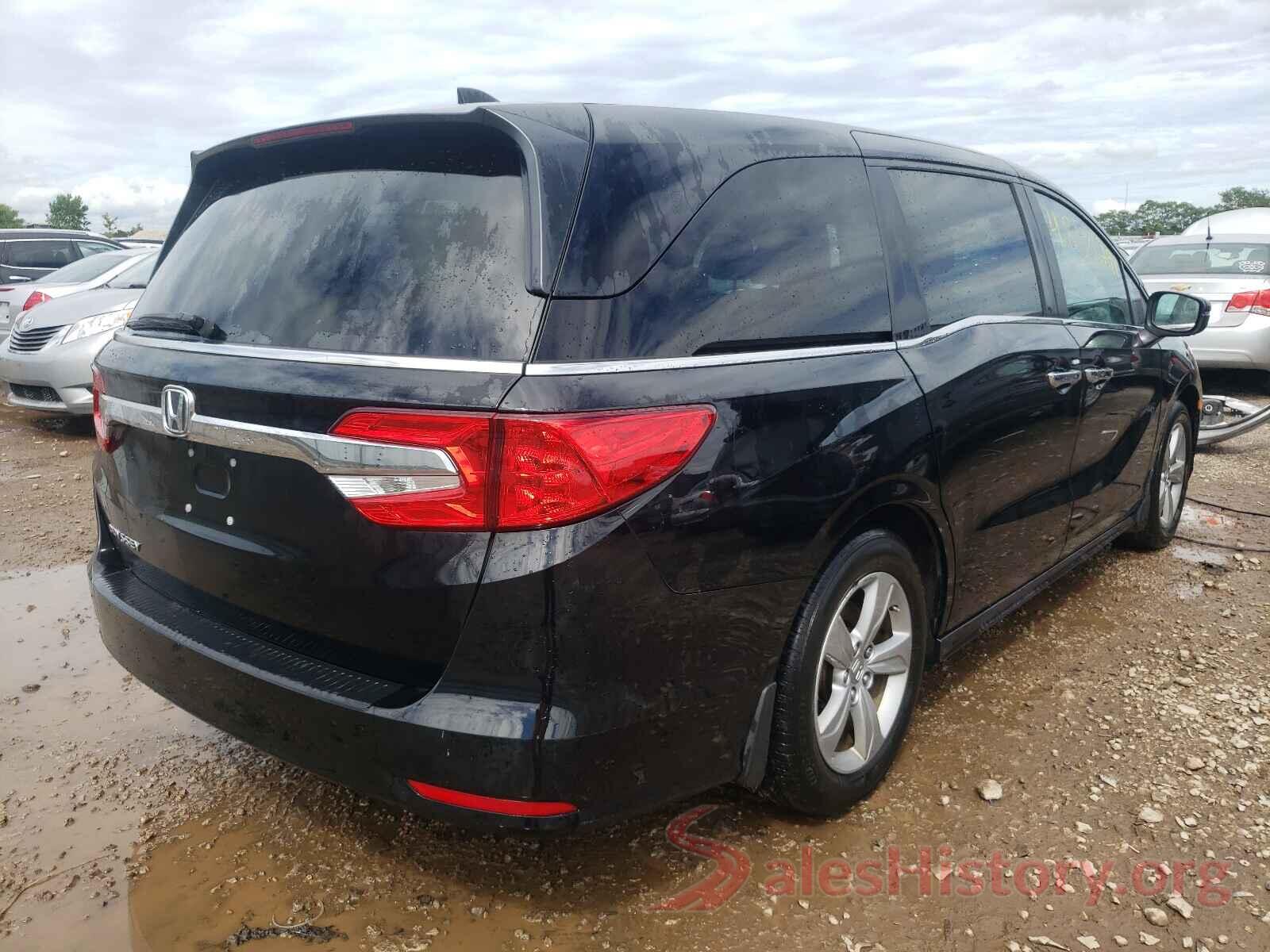 5FNRL6H72KB029846 2019 HONDA ODYSSEY