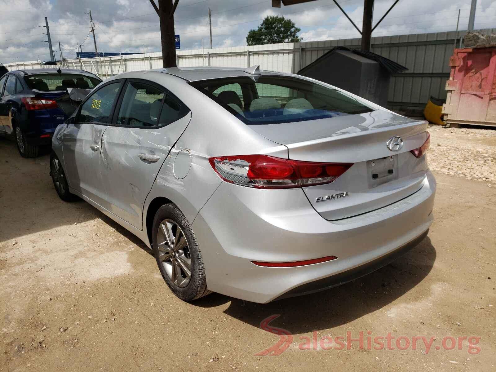 5NPD84LF2JH320992 2018 HYUNDAI ELANTRA