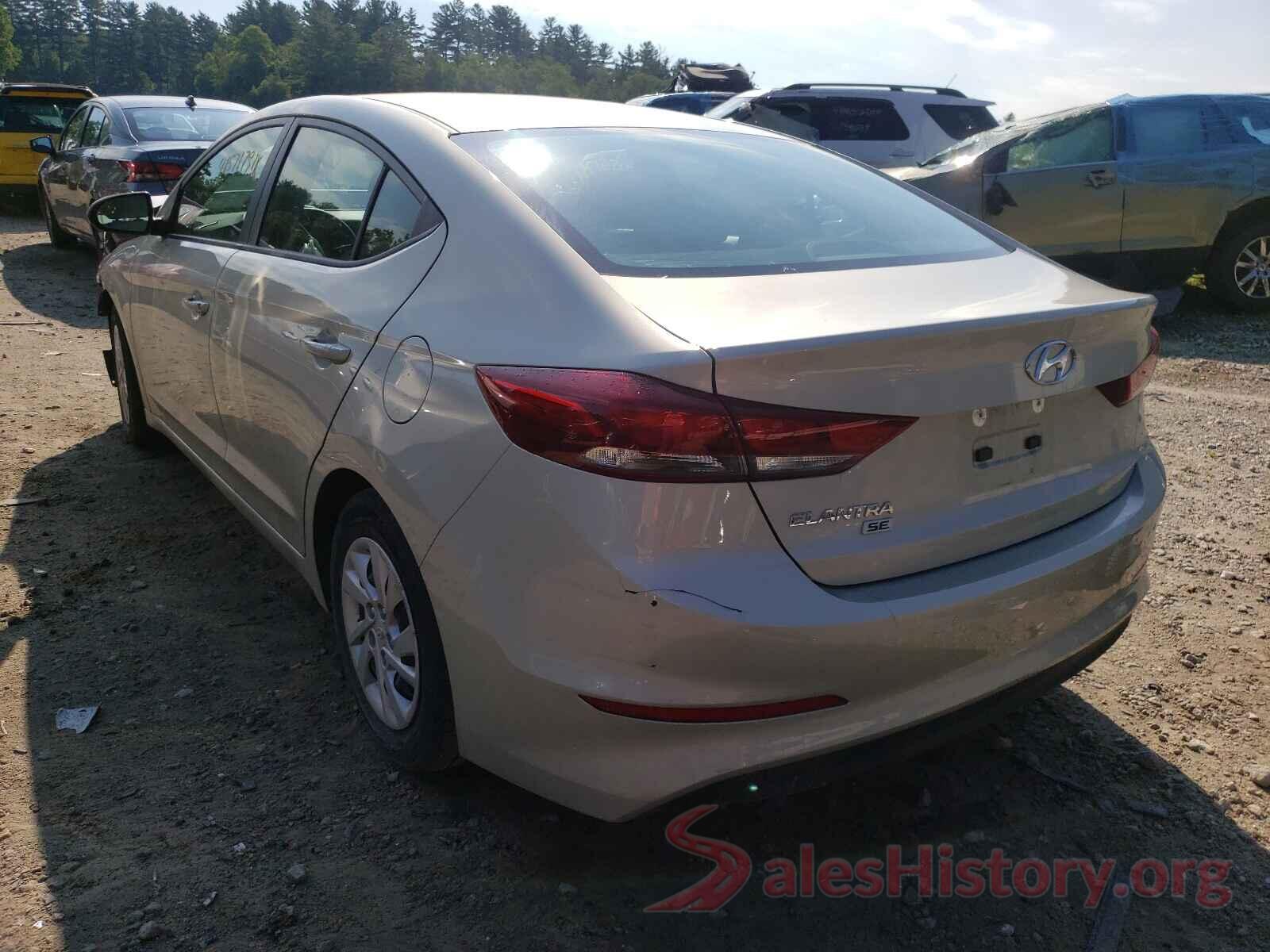 5NPD74LFXJH345237 2018 HYUNDAI ELANTRA