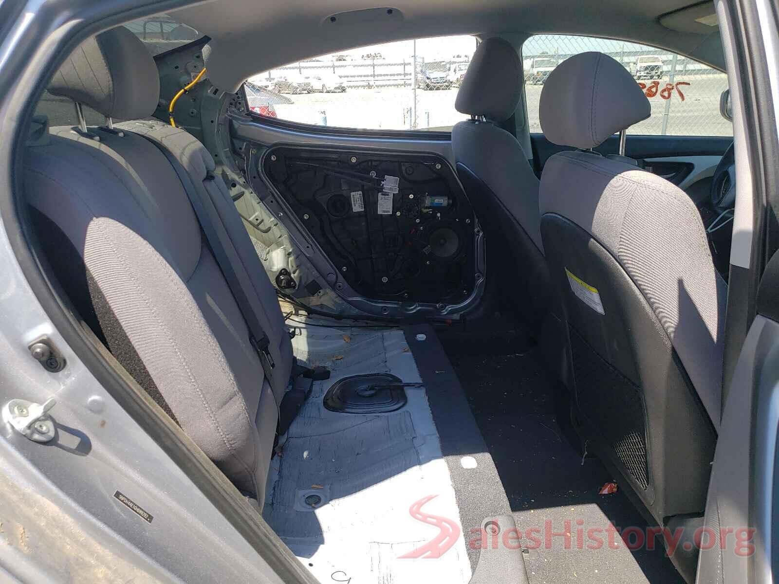 5NPDH4AE1GH699292 2016 HYUNDAI ELANTRA