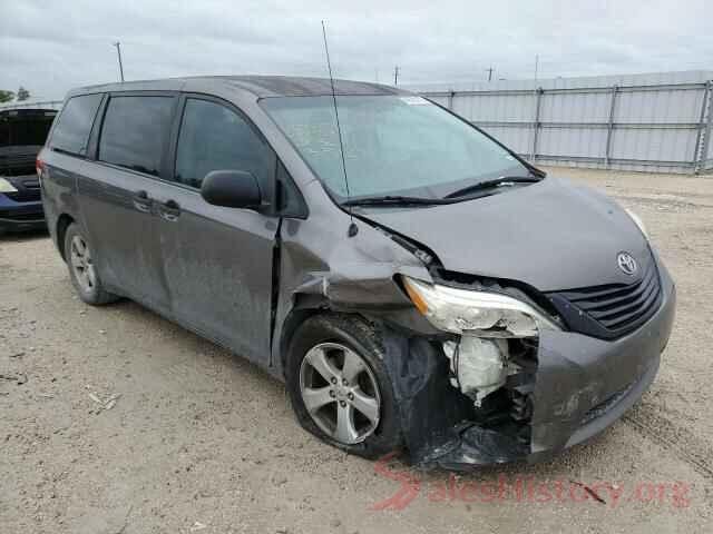 5TDKA3DC8BS007158 2011 TOYOTA SIENNA