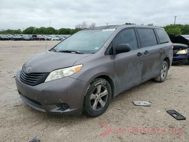 5TDKA3DC8BS007158 2011 TOYOTA SIENNA