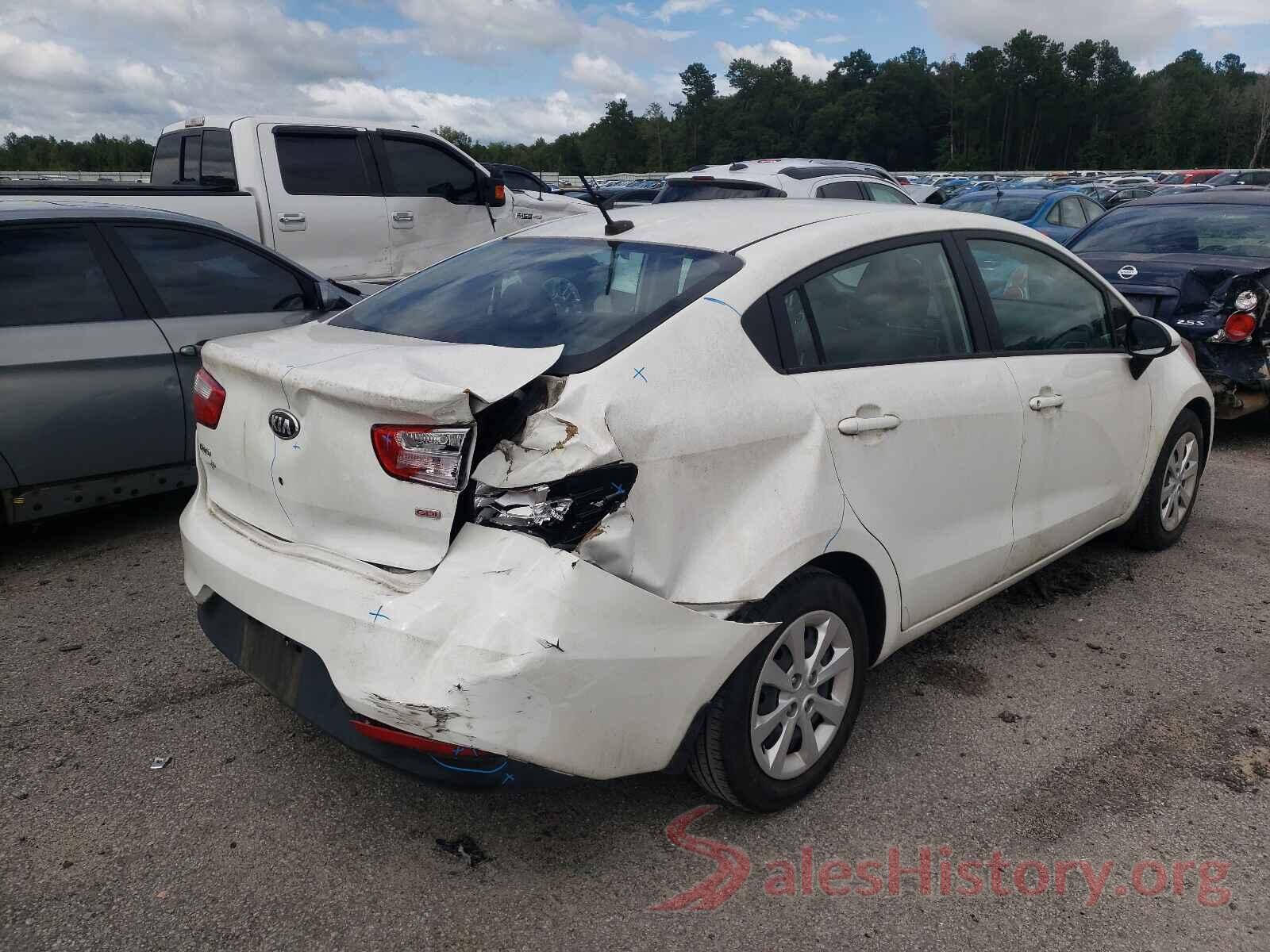 KNADM4A38H6011887 2017 KIA RIO