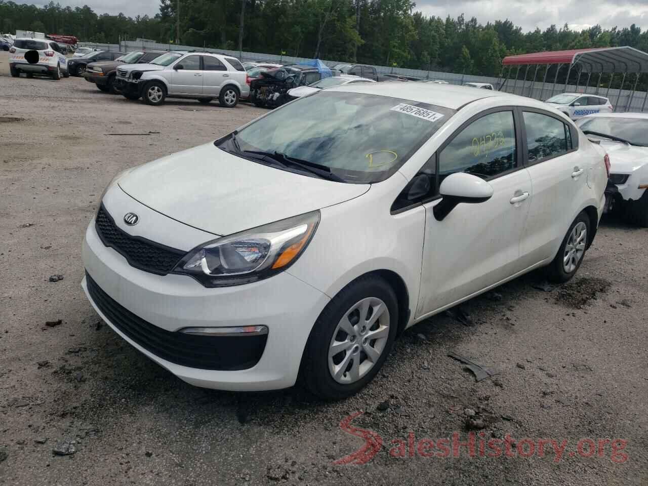 KNADM4A38H6011887 2017 KIA RIO