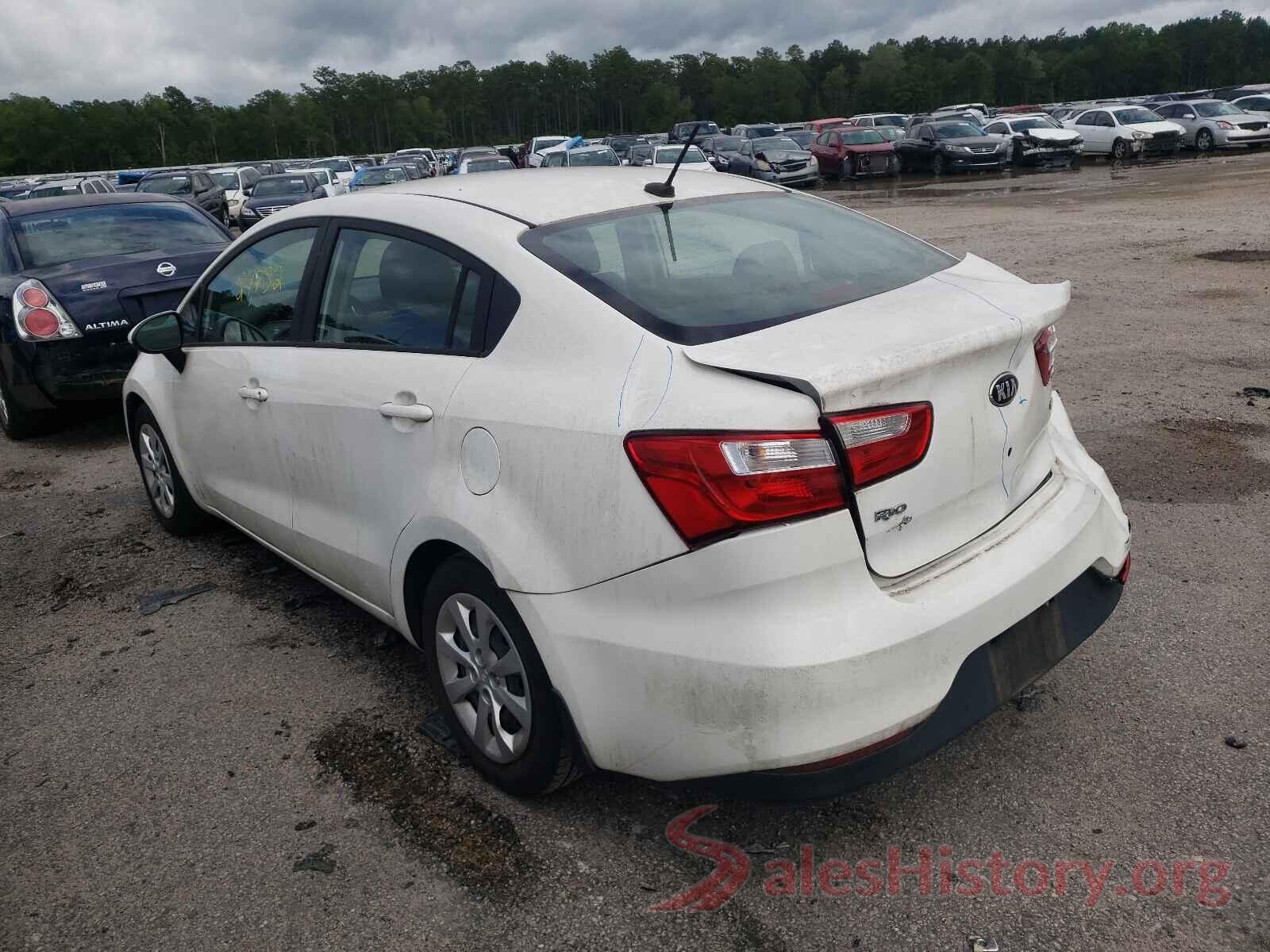 KNADM4A38H6011887 2017 KIA RIO