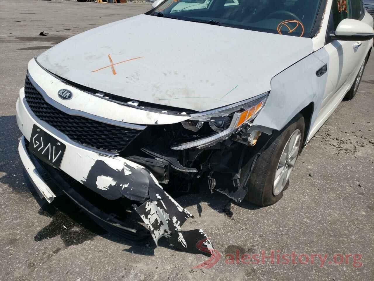 KNAGT4L36G5083883 2016 KIA OPTIMA