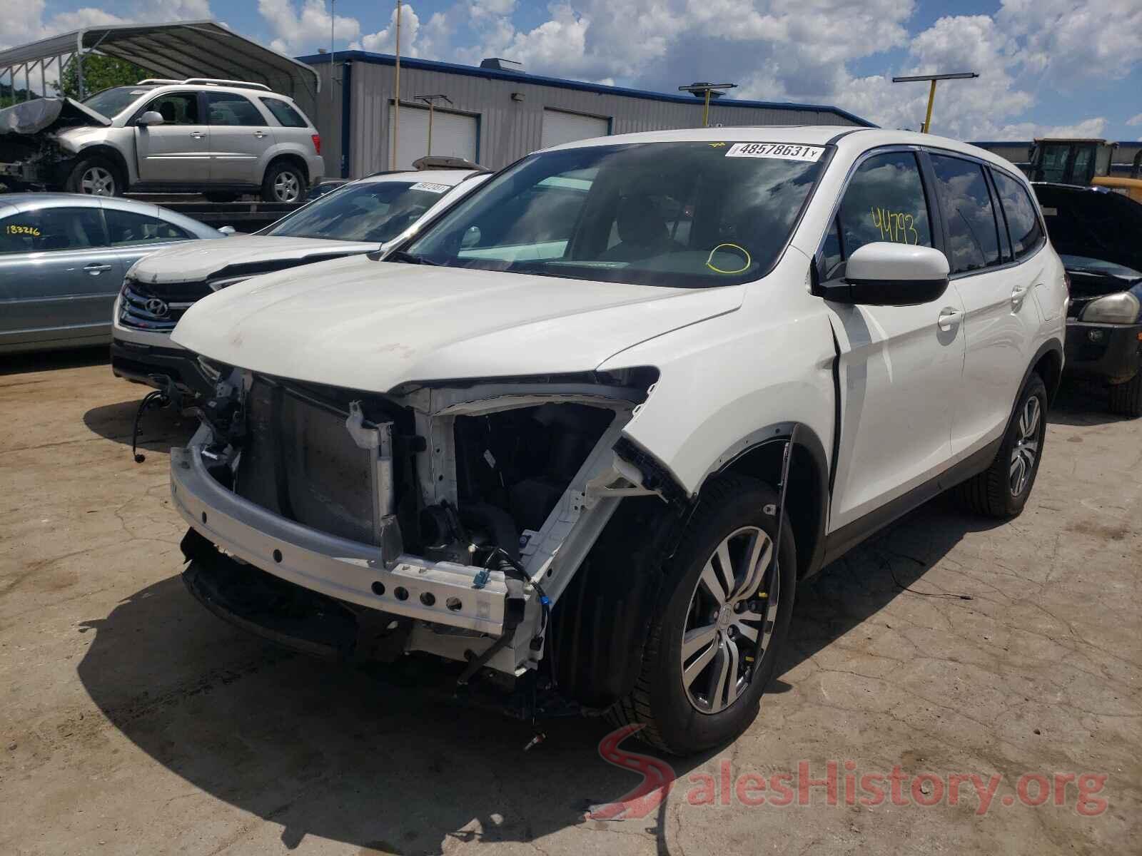 5FNYF6H50HB087352 2017 HONDA PILOT