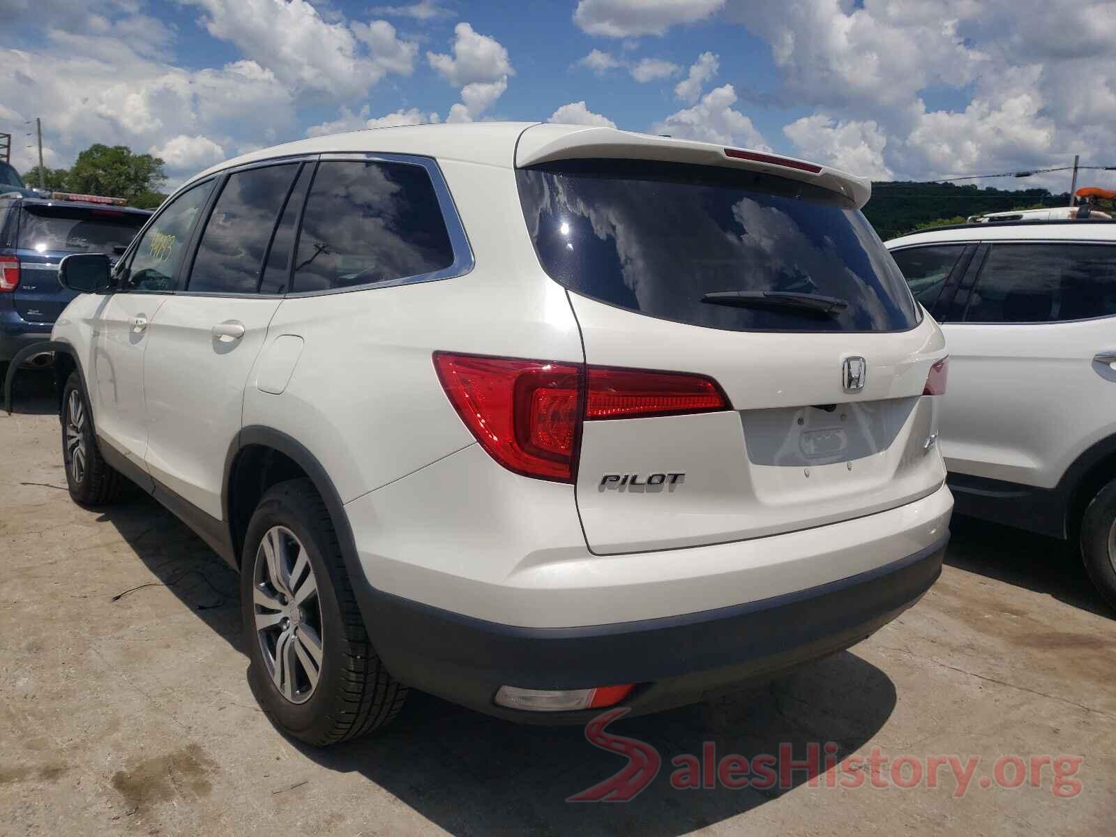 5FNYF6H50HB087352 2017 HONDA PILOT