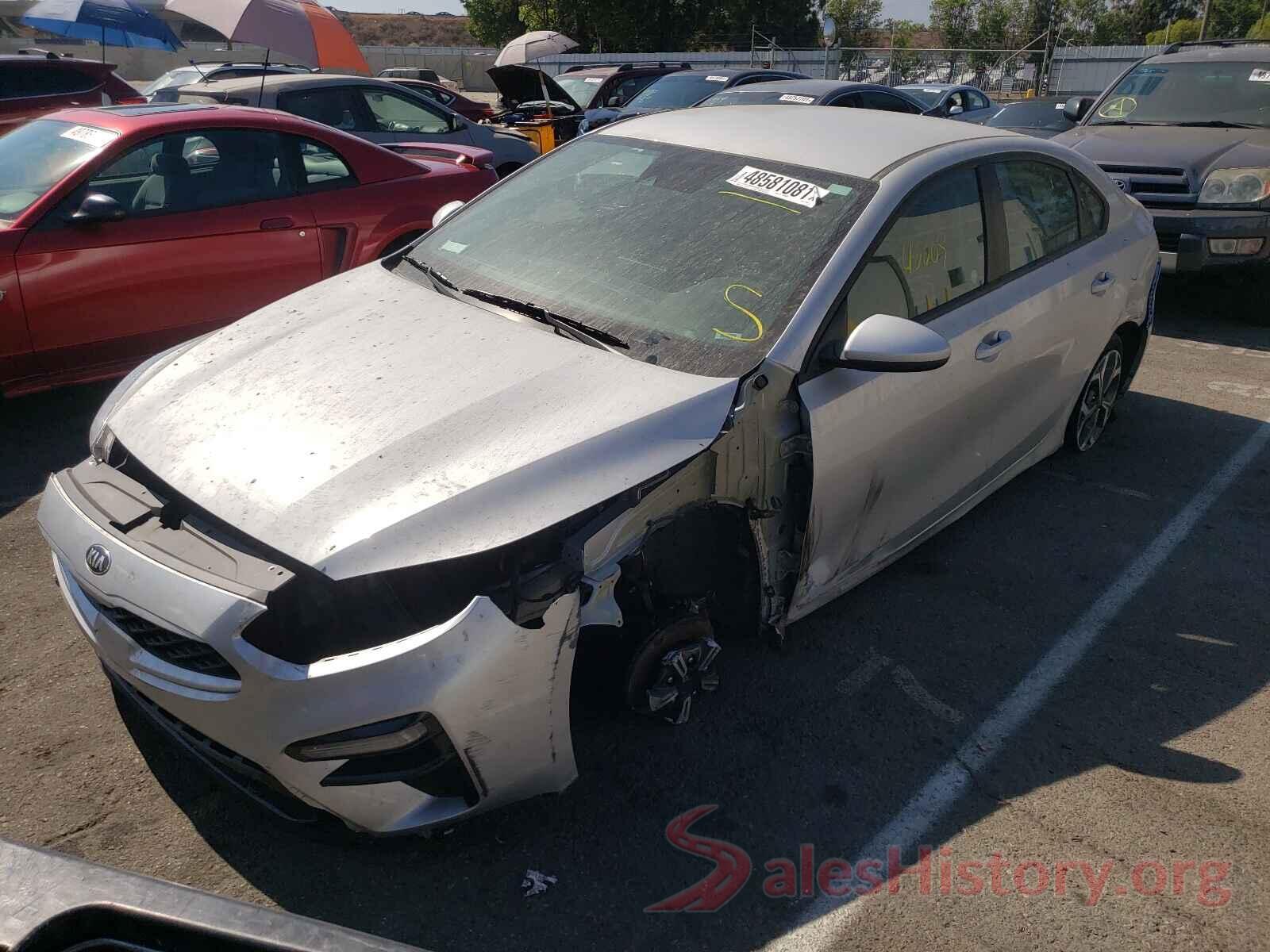 3KPF24AD8LE147854 2020 KIA FORTE