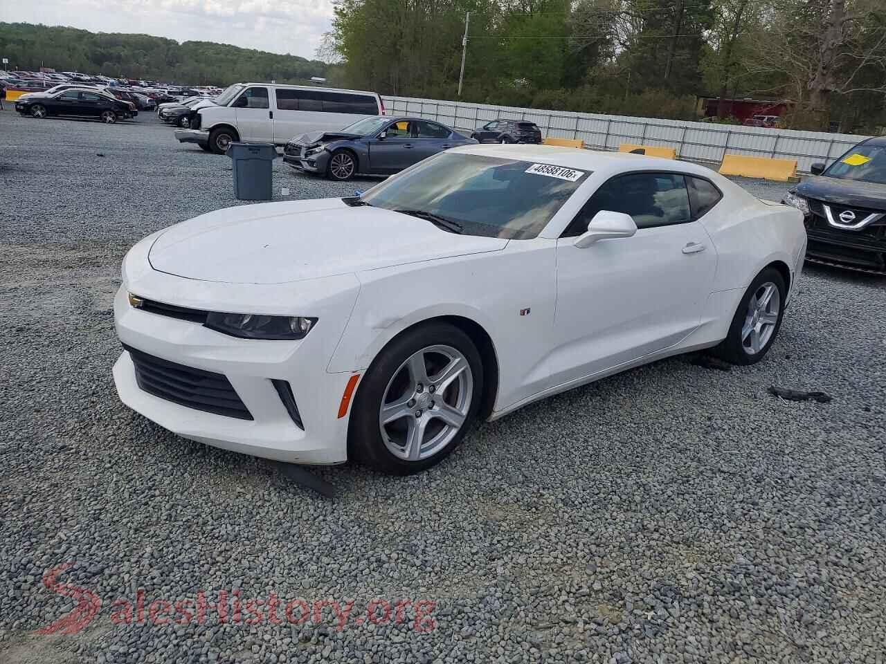 2018 CHEVROLET CAMARO VIN 1G1FB1RX4J0119447, auction photo