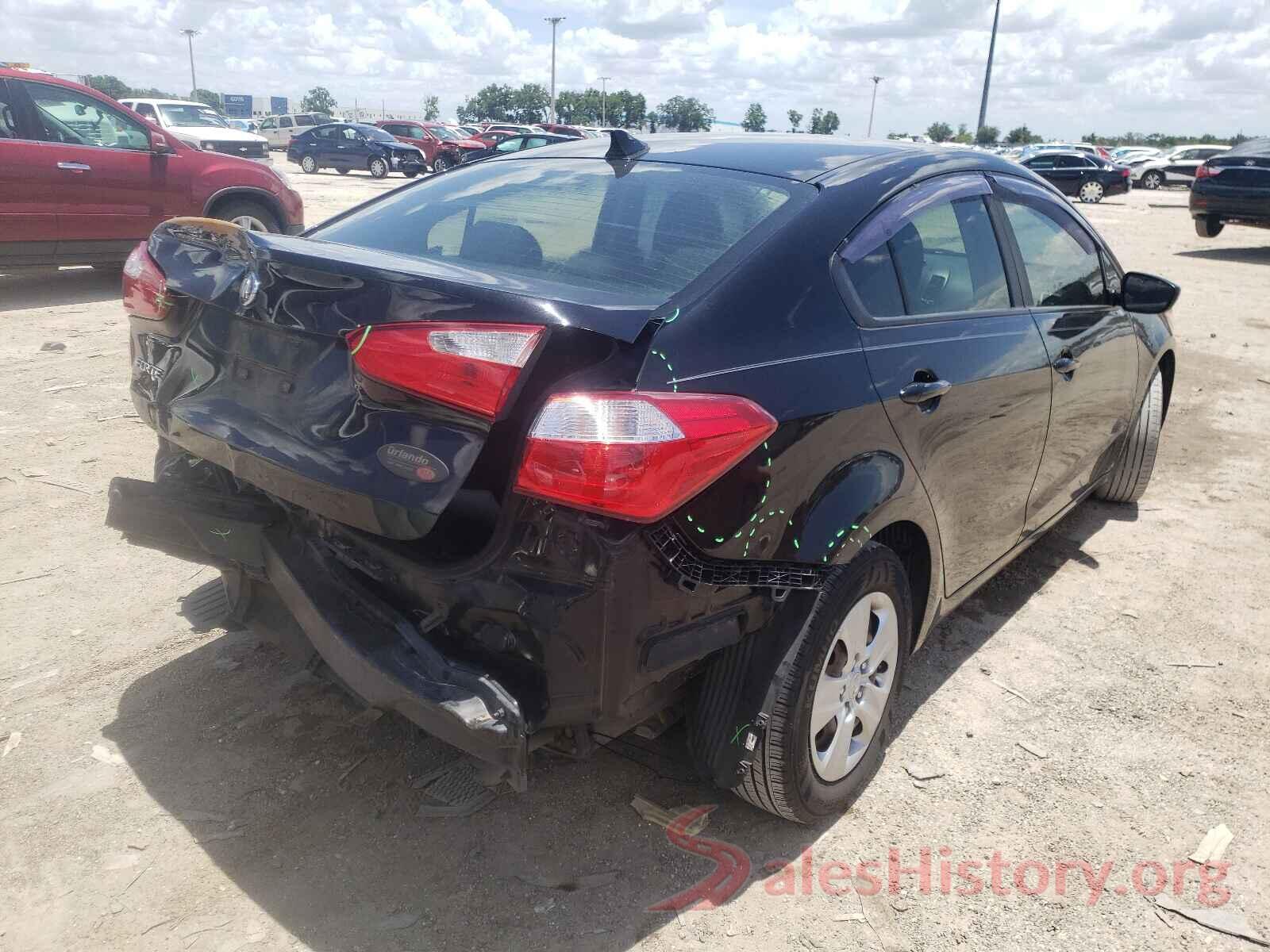 KNAFK4A66G5576264 2016 KIA FORTE