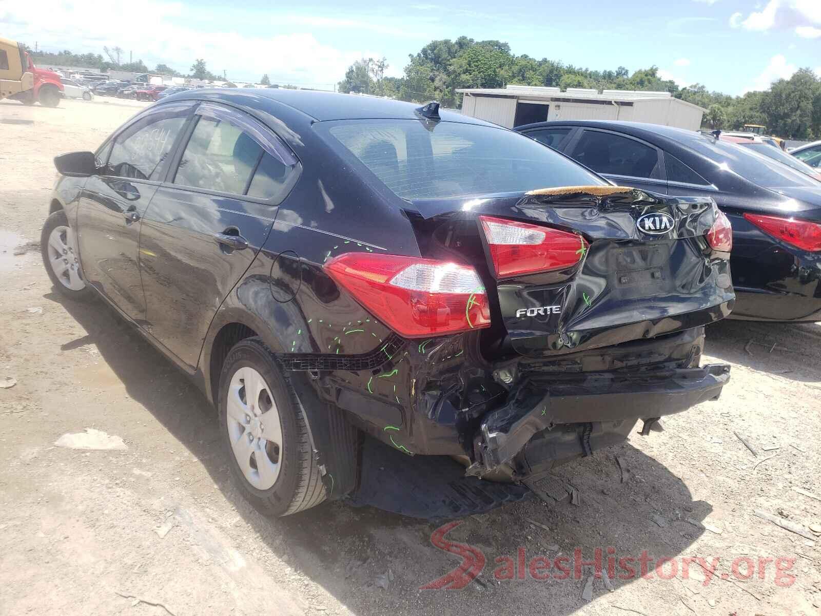 KNAFK4A66G5576264 2016 KIA FORTE