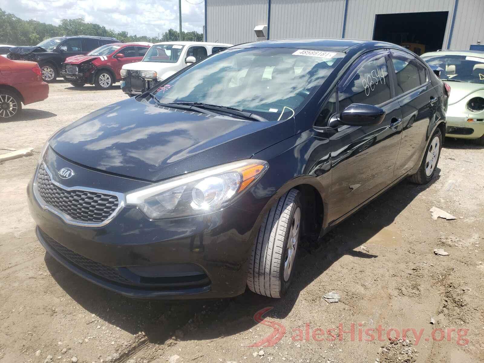 KNAFK4A66G5576264 2016 KIA FORTE