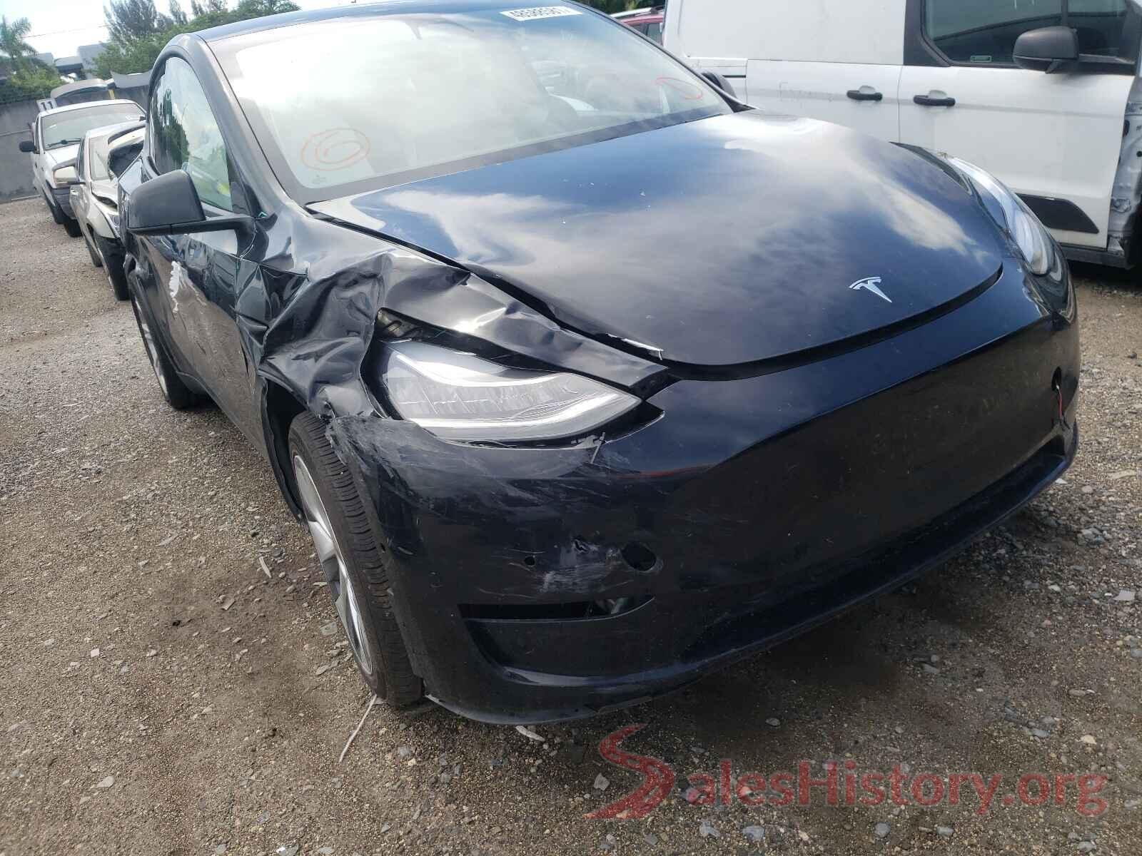 5YJYGDEE3LF027452 2020 TESLA MODEL Y