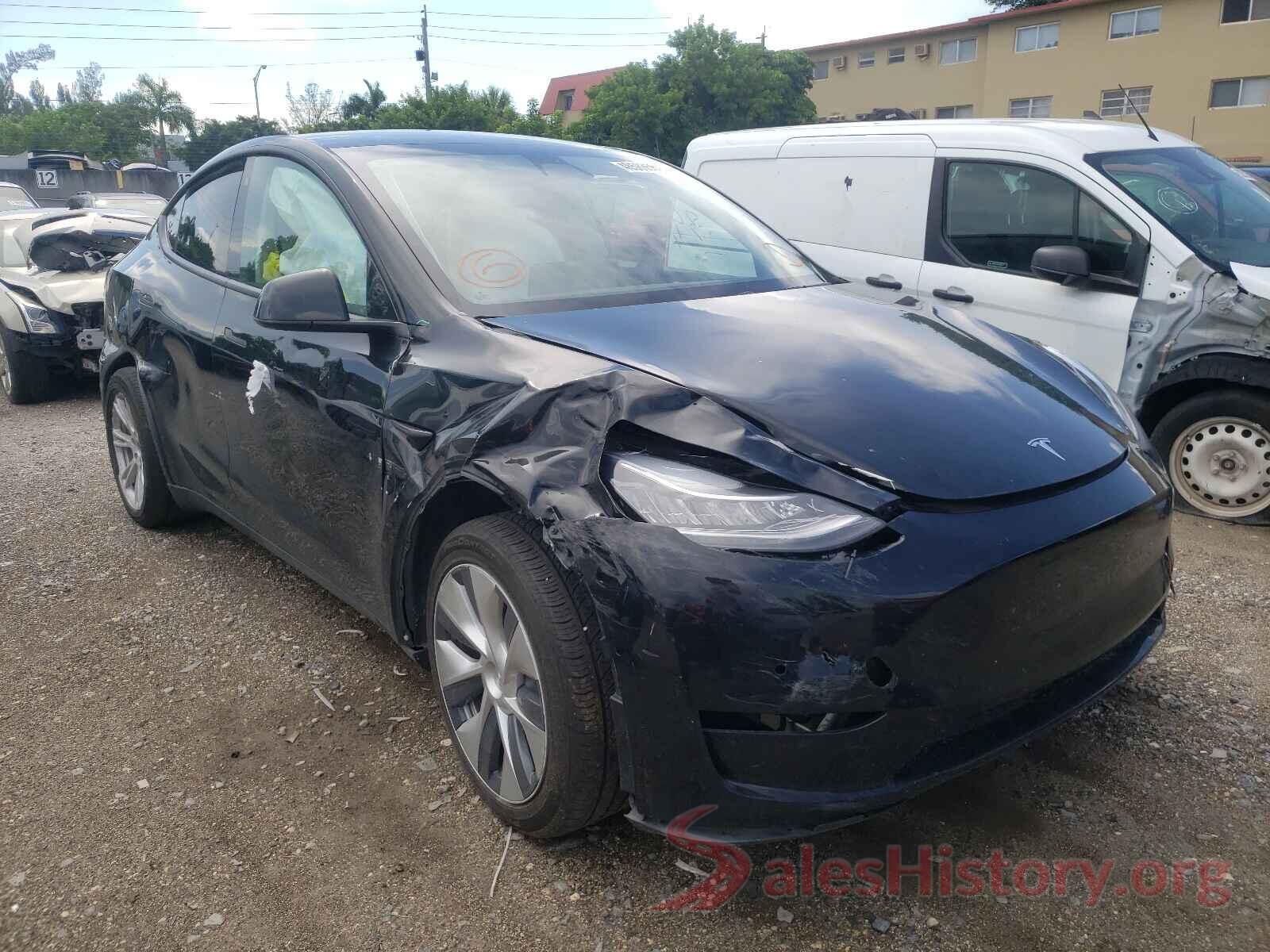 5YJYGDEE3LF027452 2020 TESLA MODEL Y