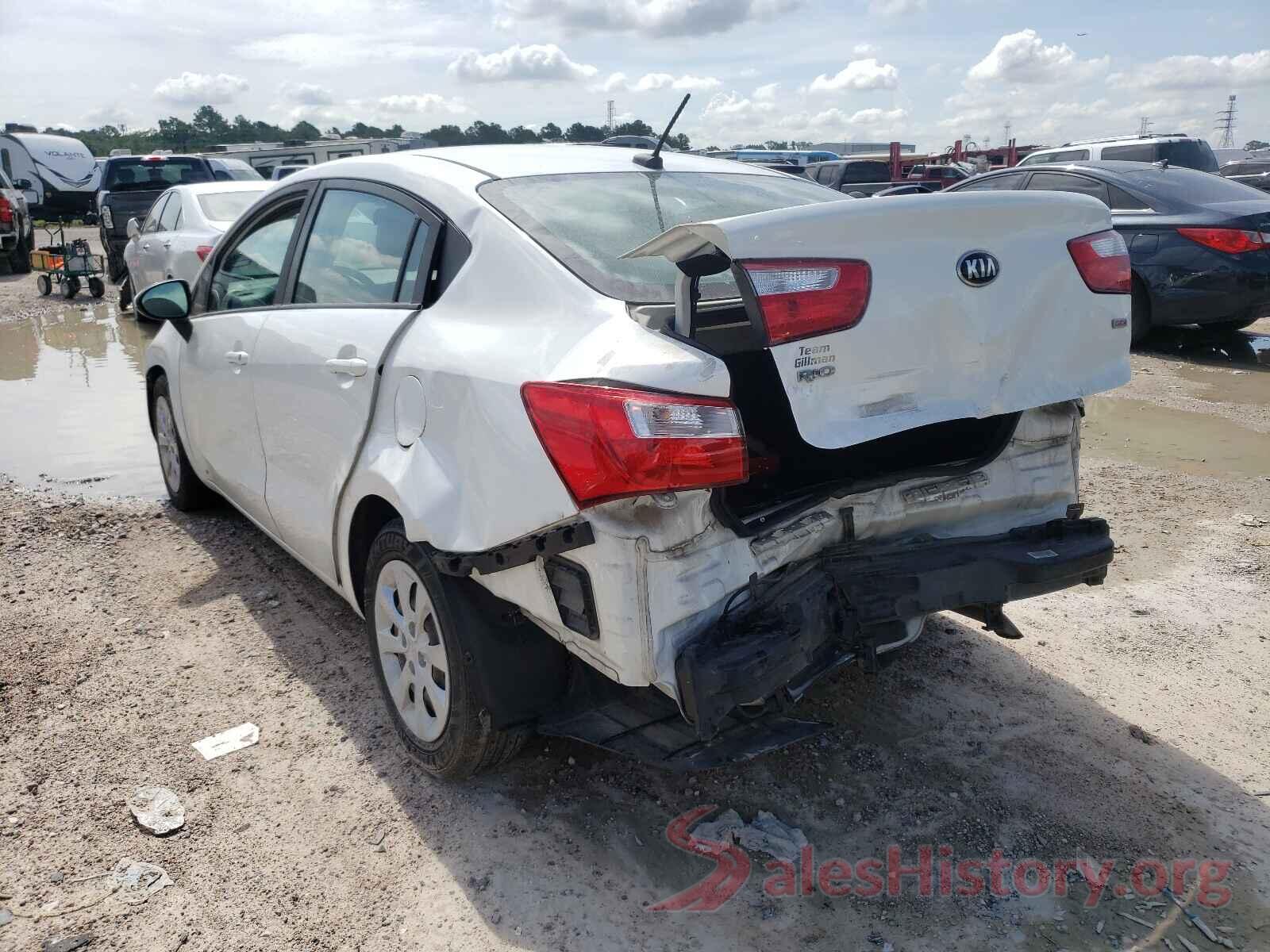 KNADM4A38H6015437 2017 KIA RIO