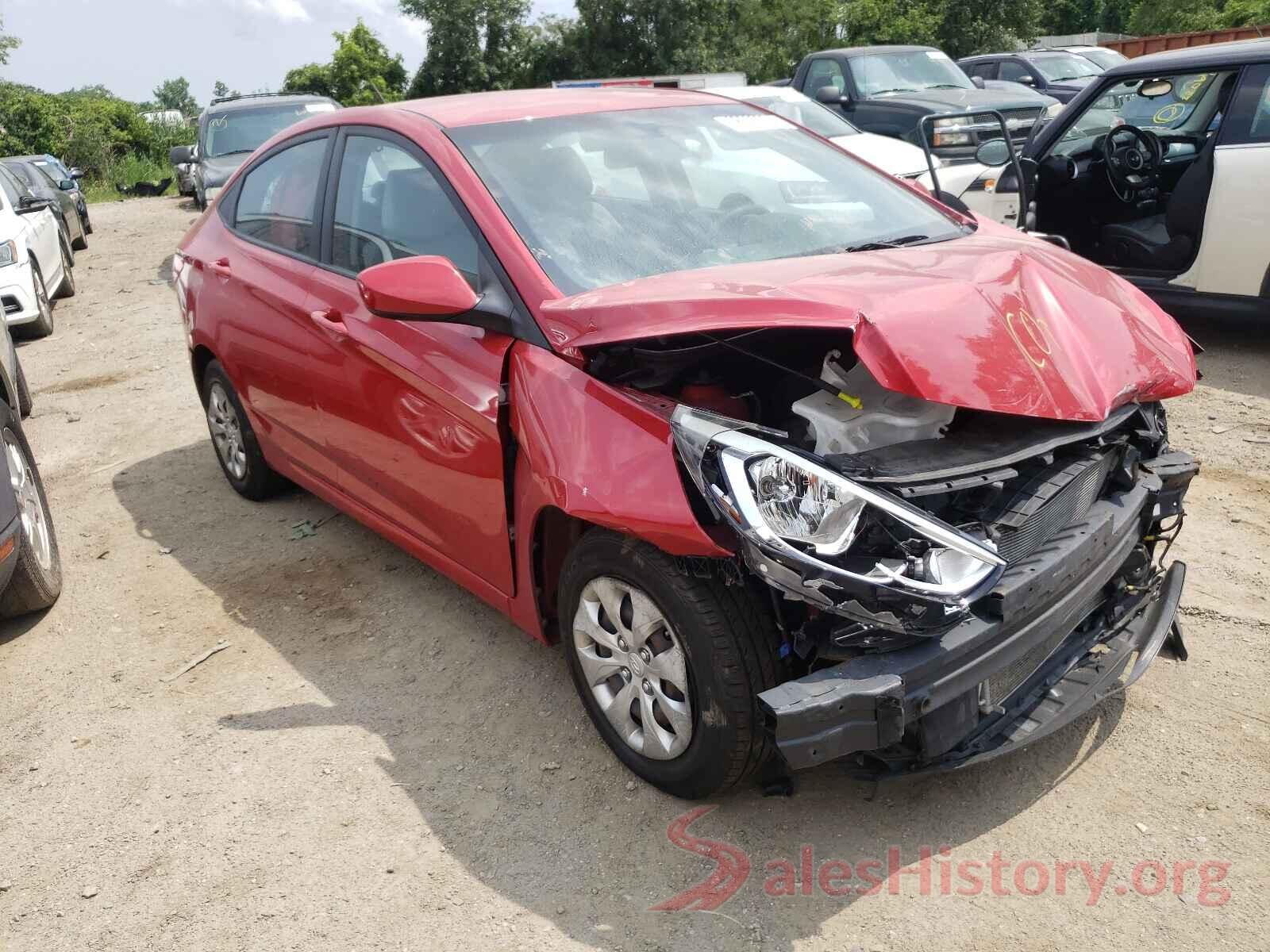 KMHCT4AE2GU115963 2016 HYUNDAI ACCENT