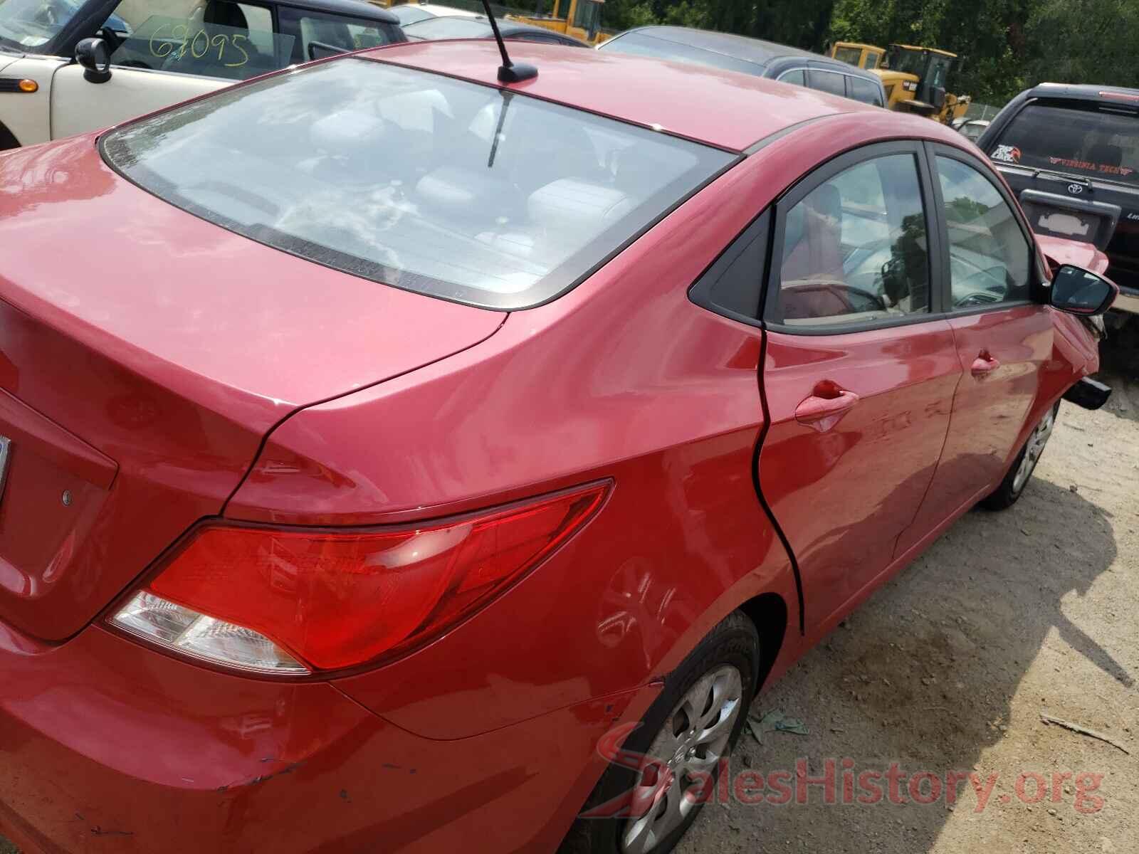 KMHCT4AE2GU115963 2016 HYUNDAI ACCENT