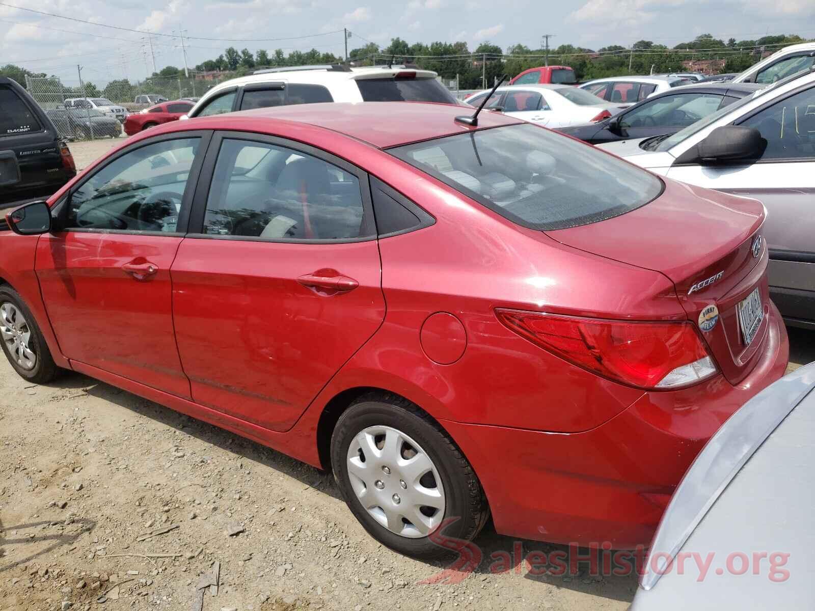 KMHCT4AE2GU115963 2016 HYUNDAI ACCENT