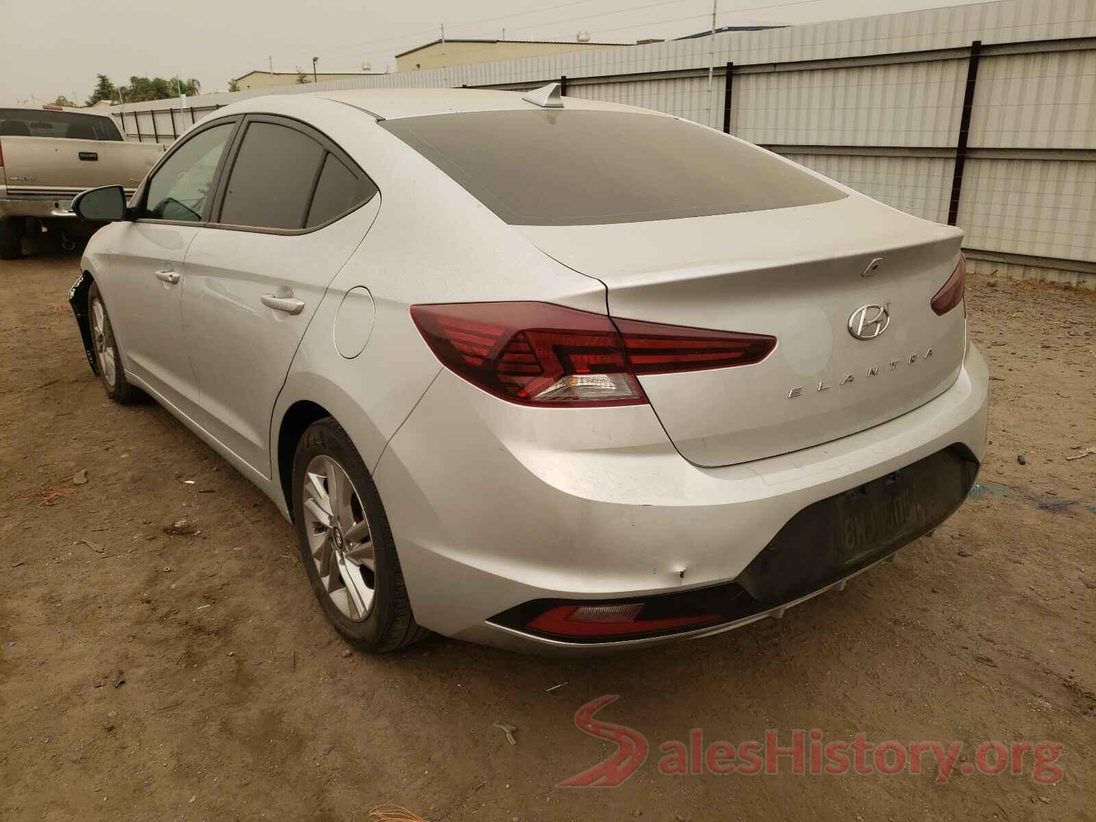 5NPD84LF2LH538689 2020 HYUNDAI ELANTRA