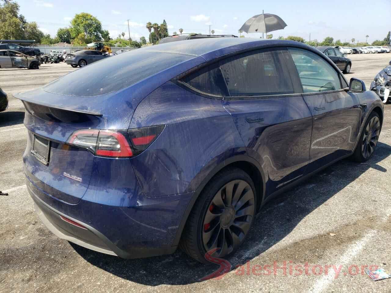 7SAYGDEF2NF358604 2022 TESLA MODEL Y