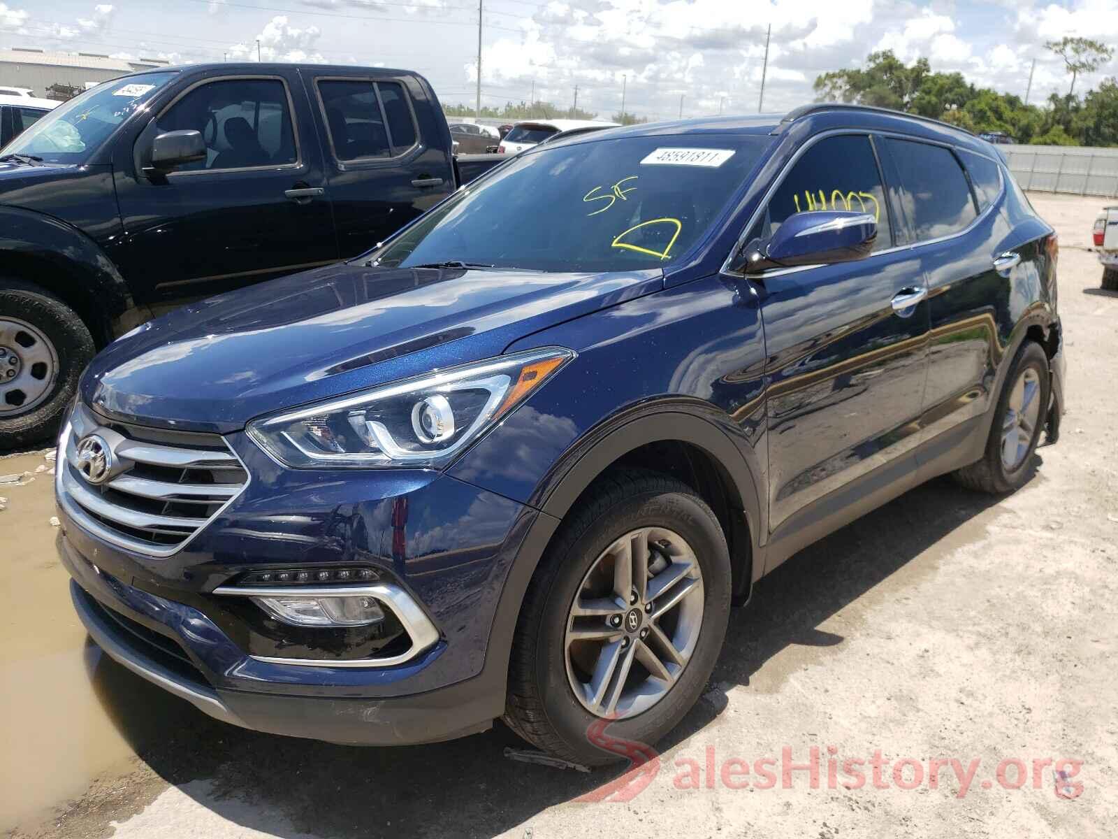 5XYZU3LB3JG560973 2018 HYUNDAI SANTA FE