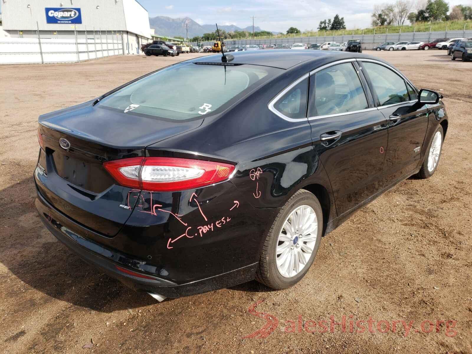 3FA6P0PU7GR114639 2016 FORD FUSION