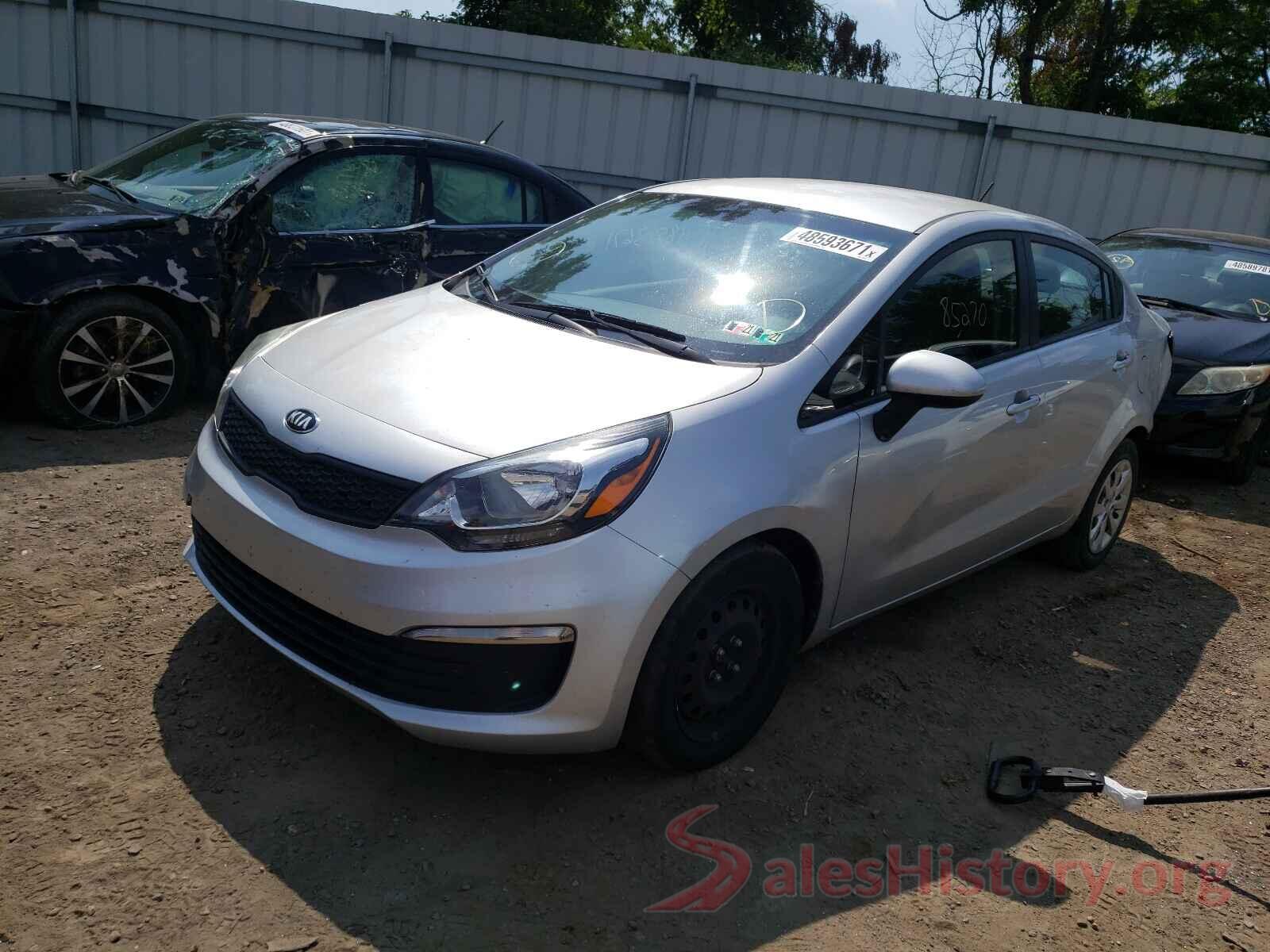 KNADM4A30G6548641 2016 KIA RIO