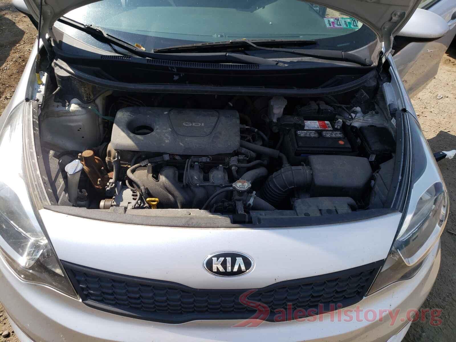 KNADM4A30G6548641 2016 KIA RIO