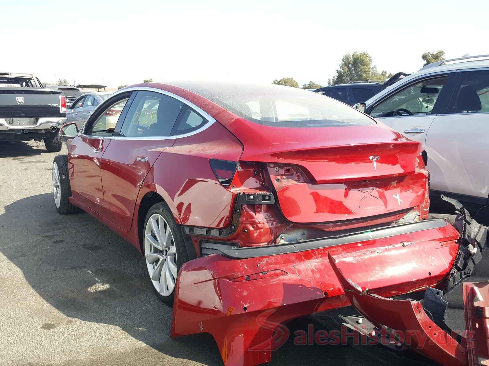 5YJ3E1EA8HF001917 2017 TESLA MODEL 3