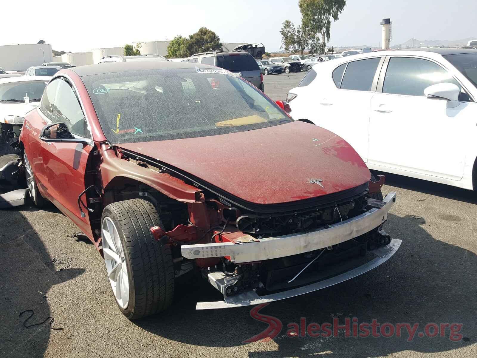 5YJ3E1EA8HF001917 2017 TESLA MODEL 3