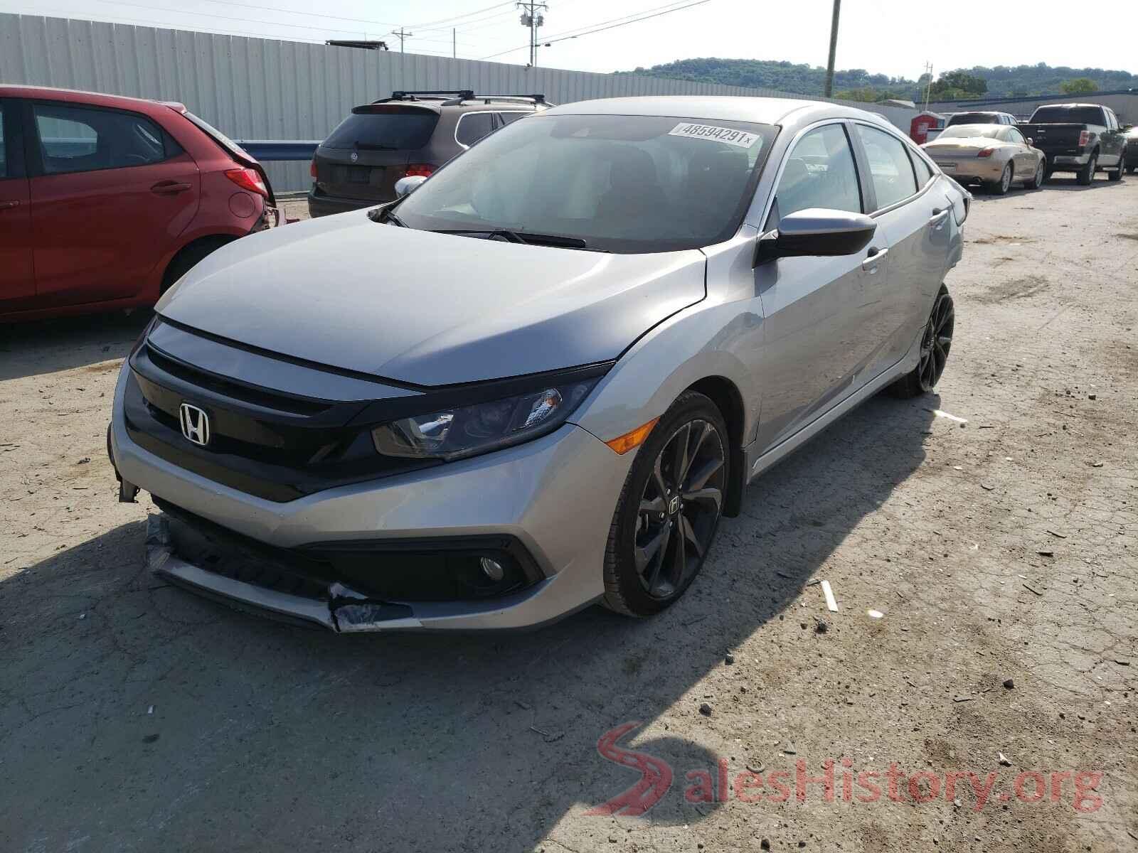 19XFC2F8XKE013309 2019 HONDA CIVIC