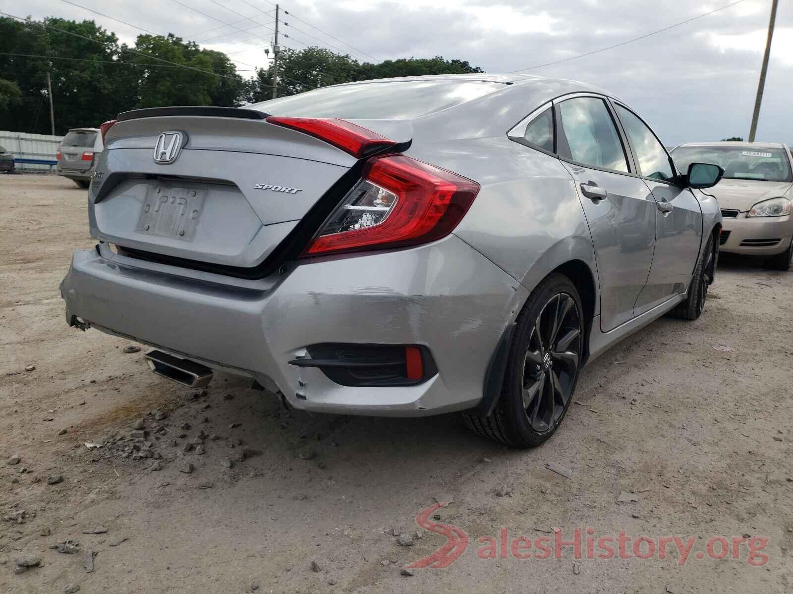 19XFC2F8XKE013309 2019 HONDA CIVIC