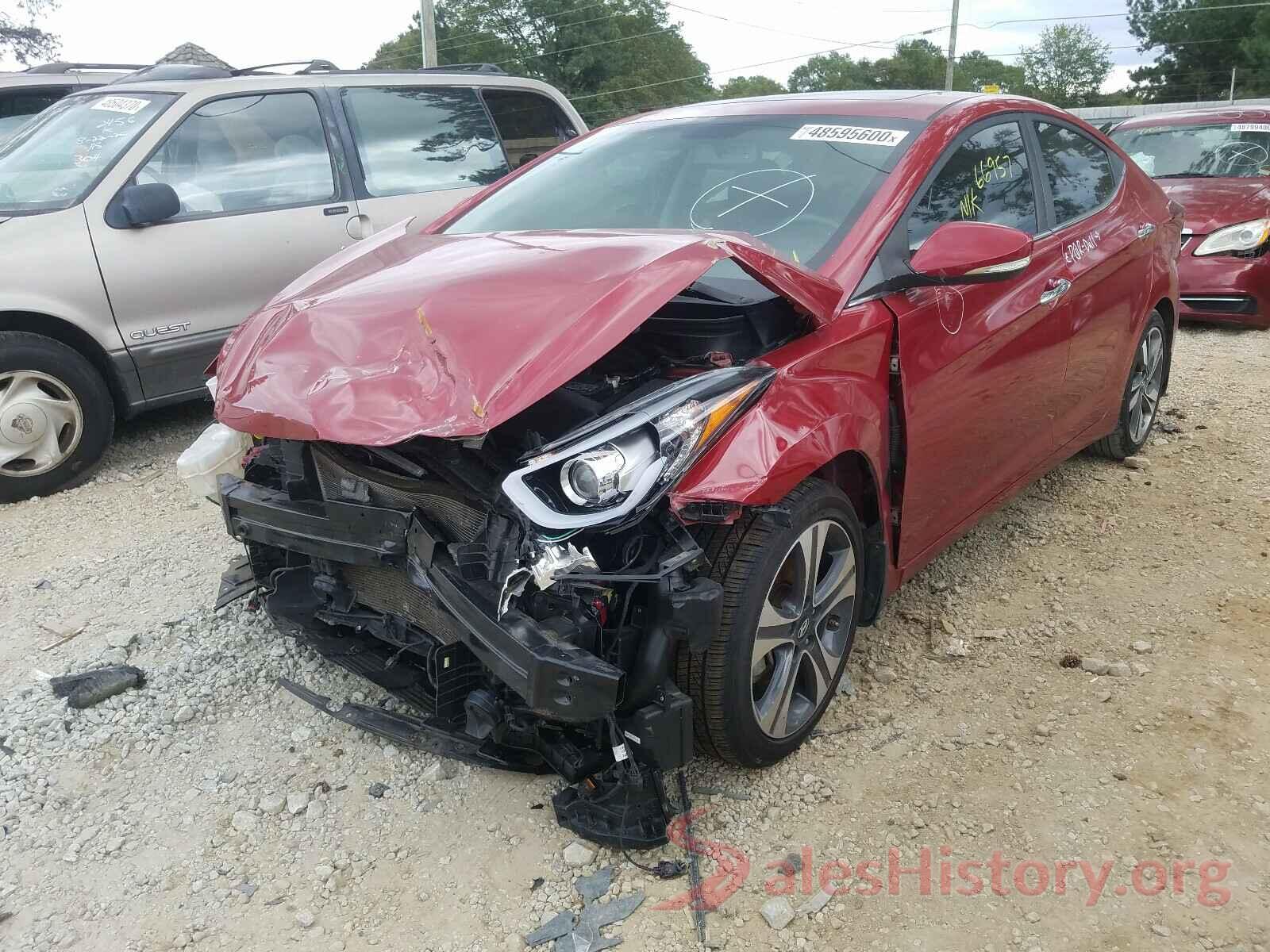 KMHDH4AE5GU647567 2016 HYUNDAI ELANTRA