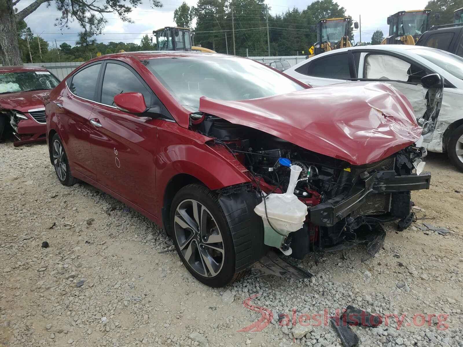 KMHDH4AE5GU647567 2016 HYUNDAI ELANTRA