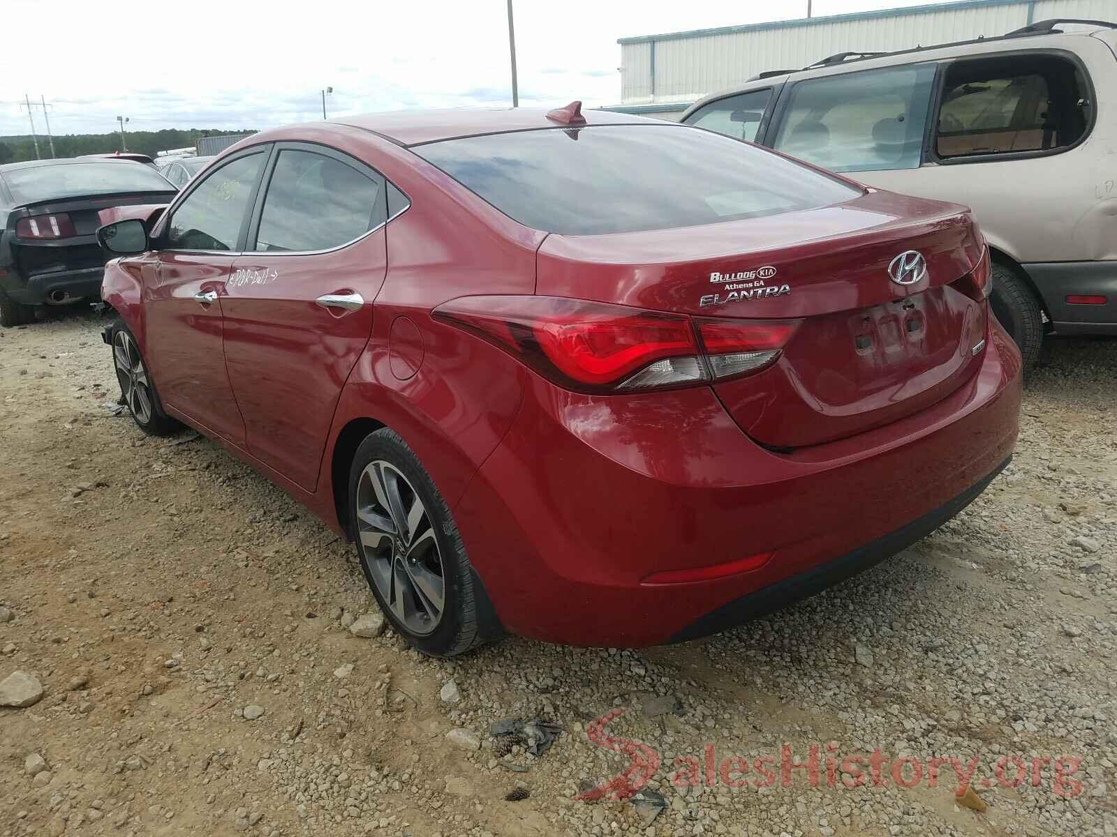 KMHDH4AE5GU647567 2016 HYUNDAI ELANTRA