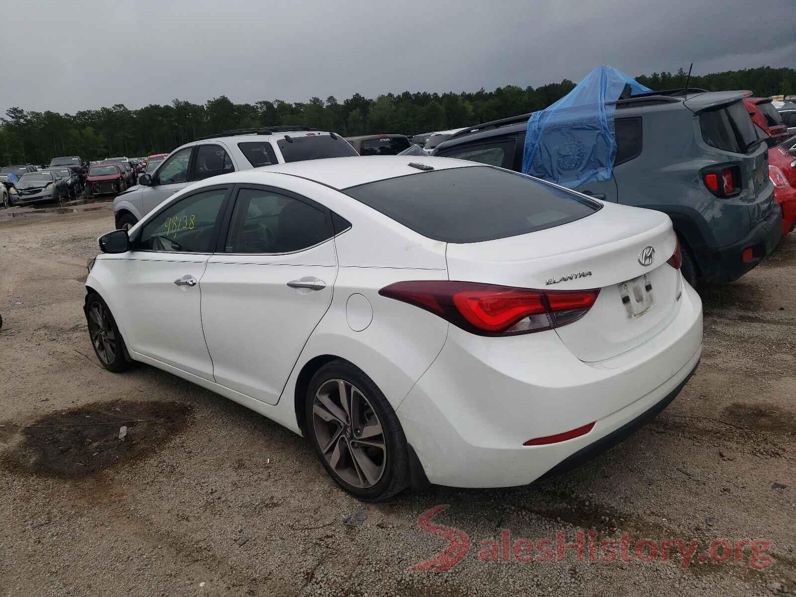 5NPDH4AEXGH752216 2016 HYUNDAI ELANTRA