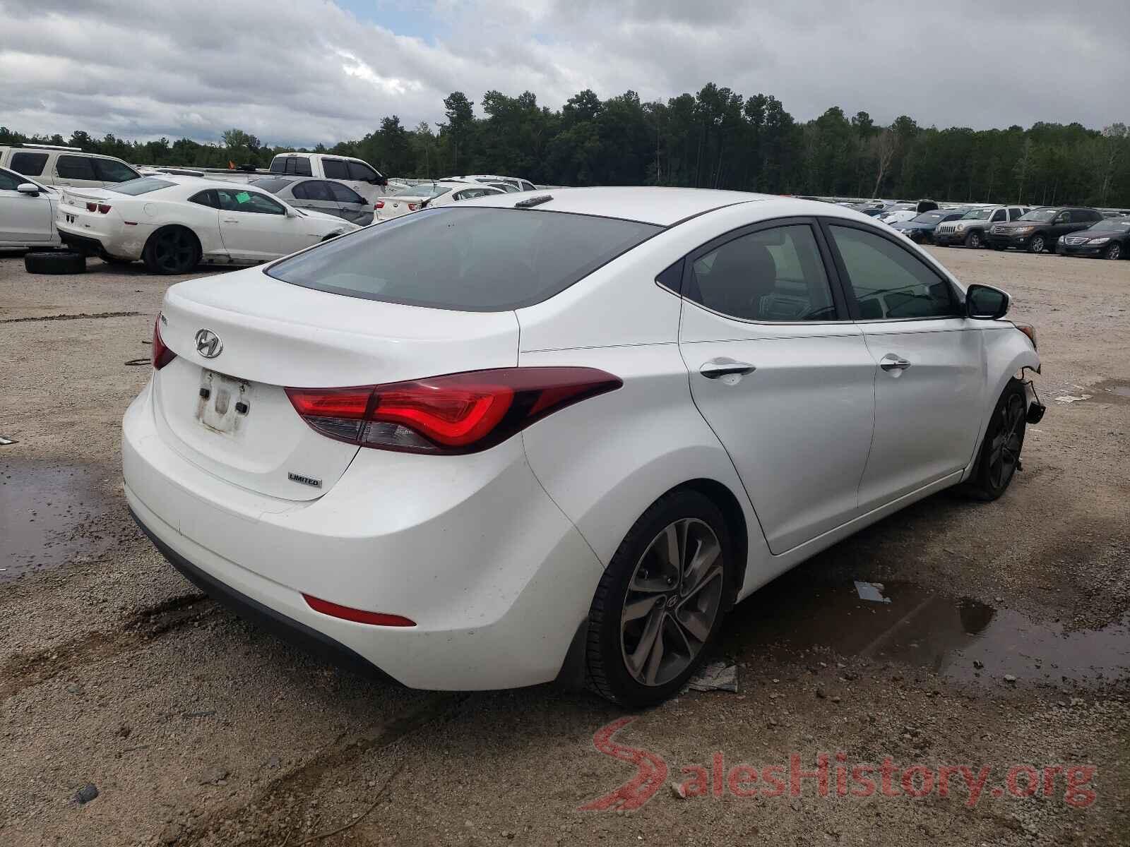 5NPDH4AEXGH752216 2016 HYUNDAI ELANTRA