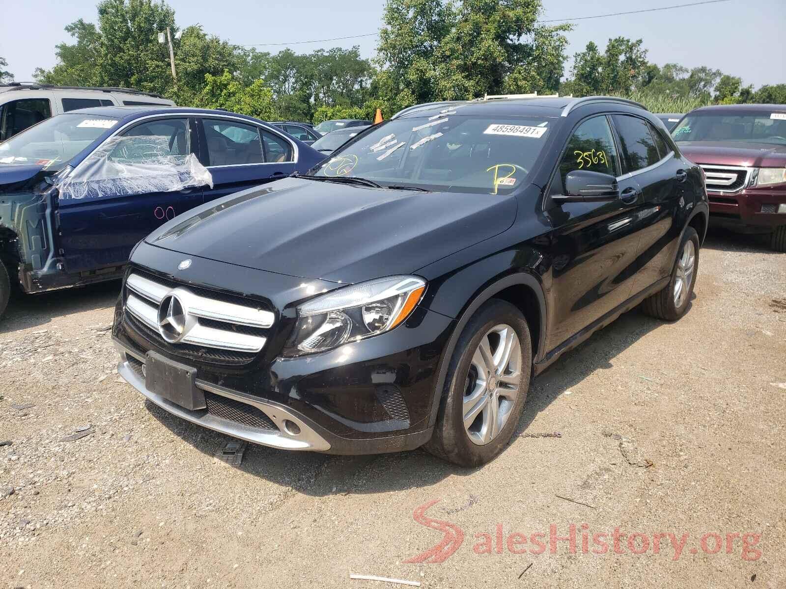 WDCTG4GB1HJ283256 2017 MERCEDES-BENZ GLA-CLASS